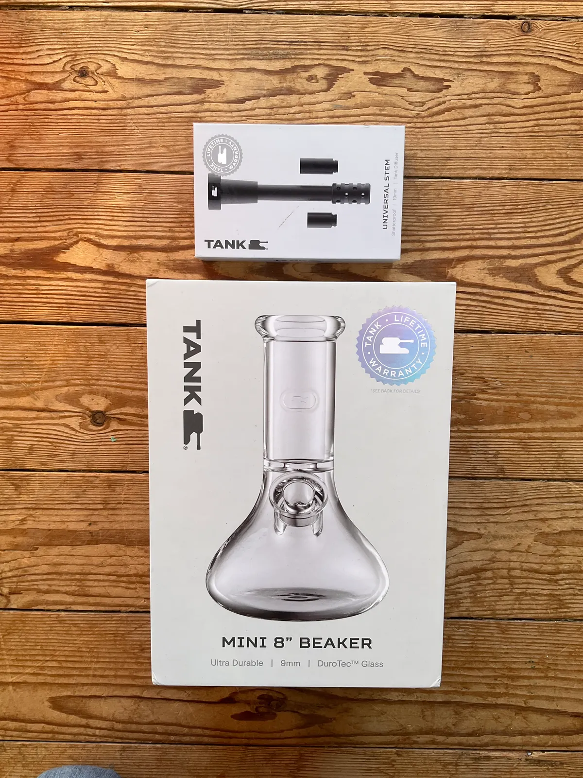 Tank Glass 8“ Mini Beaker • 9mm Glas - Preview 5