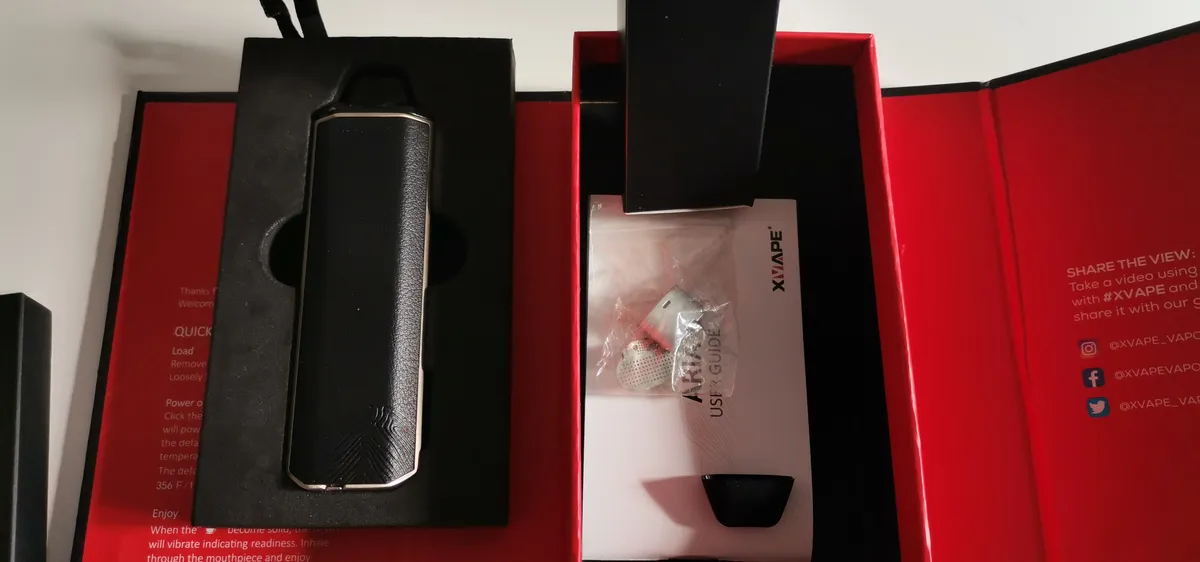 ARIA Dry Herb Vaporizer Vaporizer gebraucht kaufen - Sonstiges / andere Marke ARIA Dry Herb Vaporizer (wie neu), Produktfoto 3