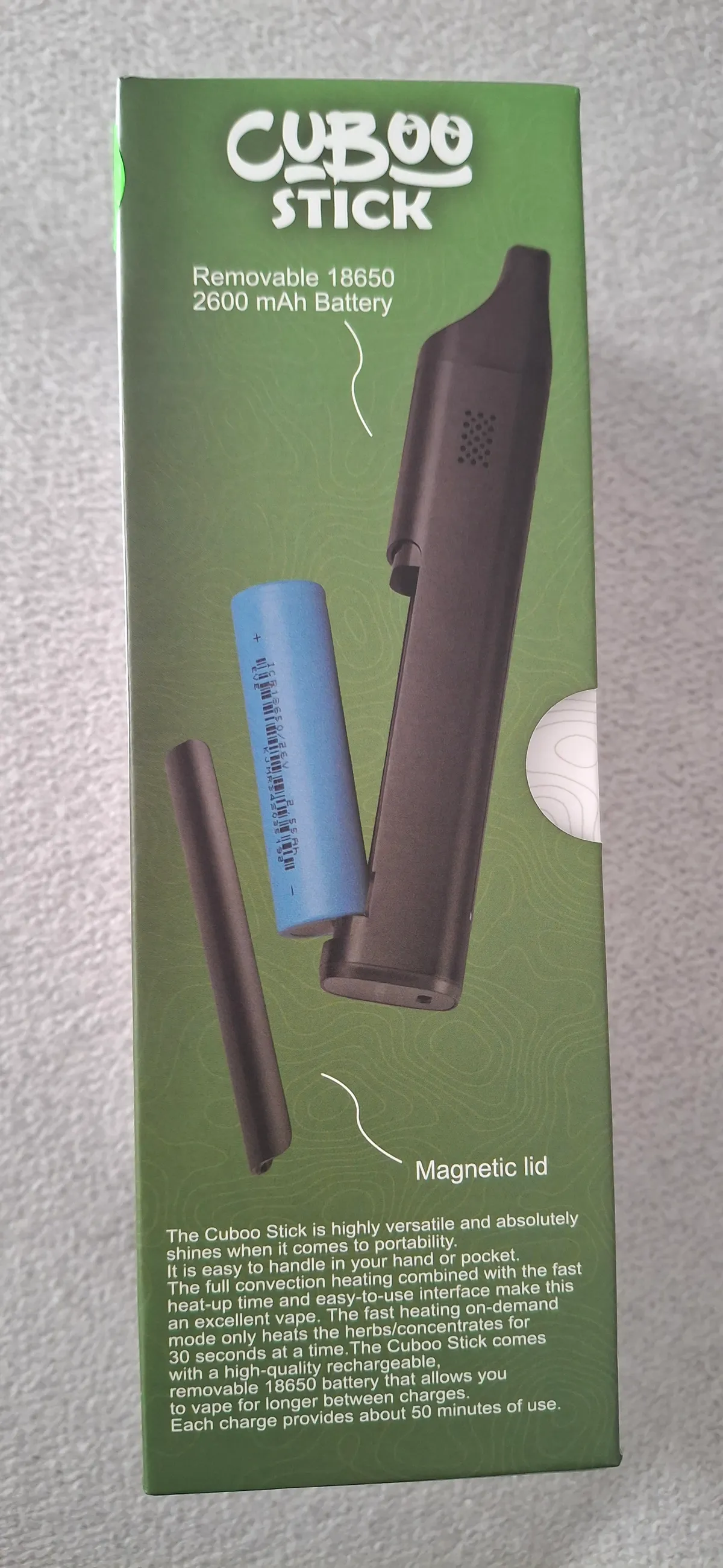 Cuboo Stick Vaporizer gebraucht kaufen - Sonstiges / andere Marke Cuboo Stick (wie neu), Produktfoto 5