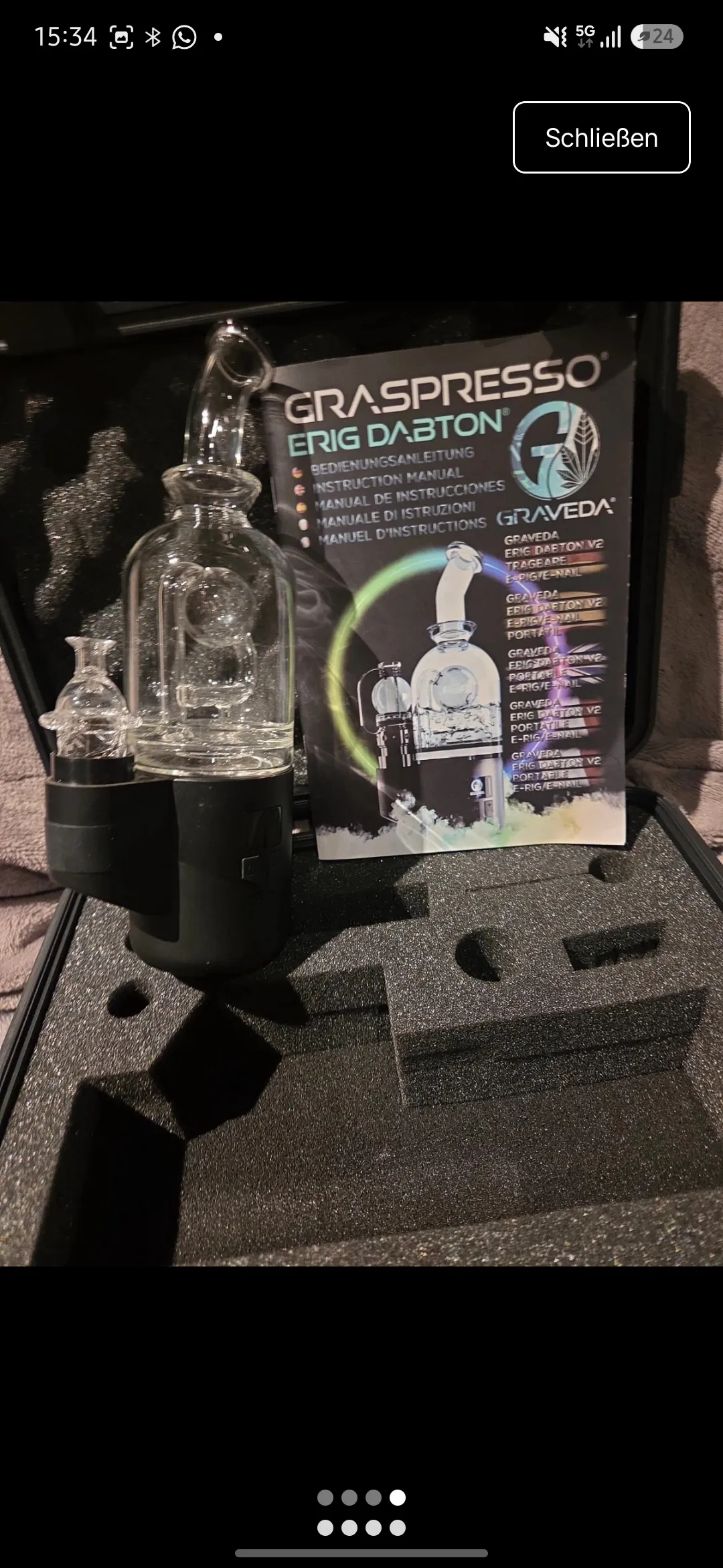 E-Rig Dabton V2 Vaporizer gebraucht kaufen | Graveda E-Rig Dabton V2 Bild 1 | VapoMarkt E-Rig Dabton V2 Vaporizer gebraucht kaufen - Graveda E-Rig Dabton V2 (gut), Produktfoto 1