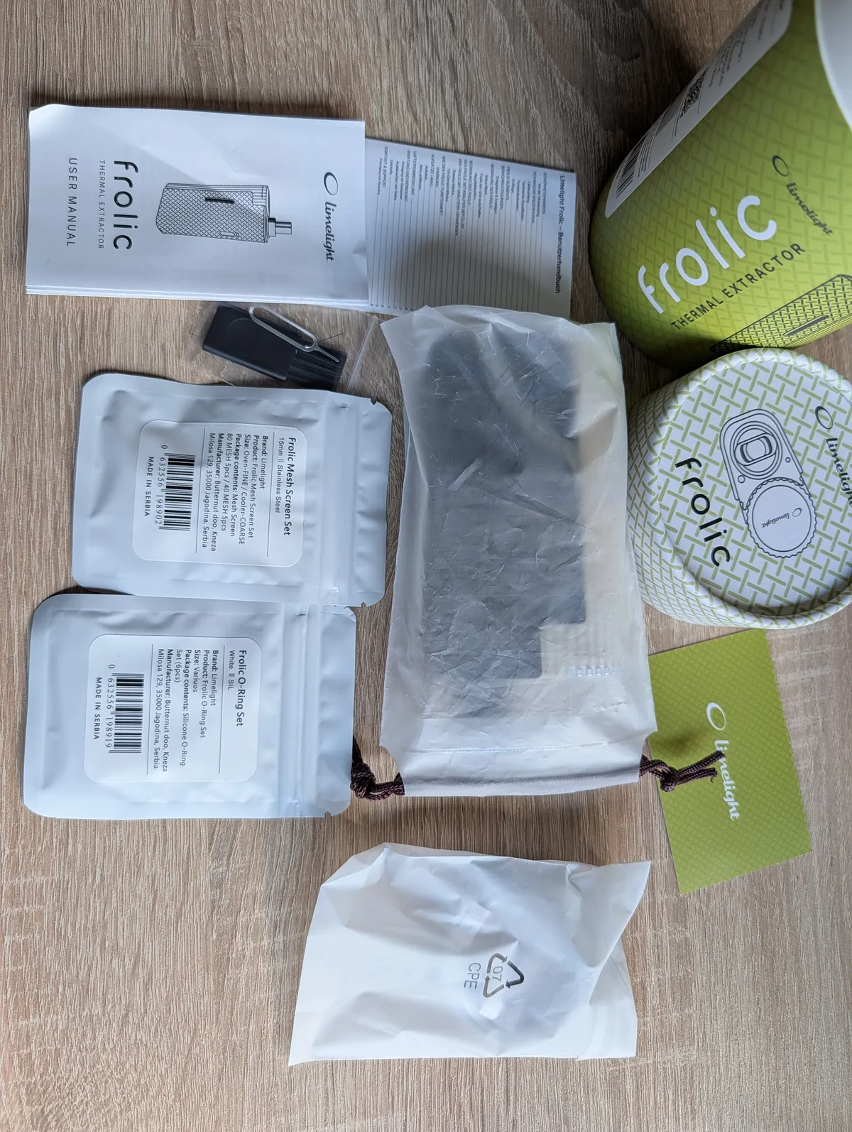 Frolic Vaporizer gebraucht kaufen - Limelight Herb Frolic (wie neu), Produktfoto 6