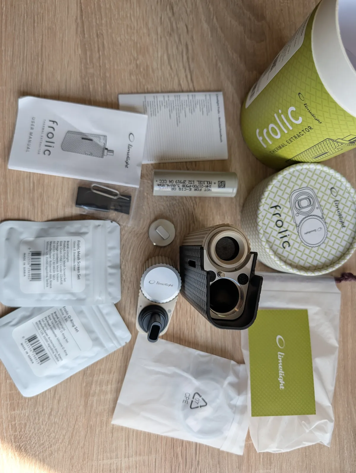 Frolic Vaporizer gebraucht kaufen - Limelight Herb Frolic (wie neu), Produktfoto 7