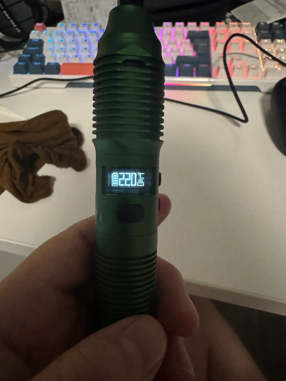 Hizen Stilus Max Forest Green Vaporizer gebraucht kaufen - Sonstiges / andere Marke Hizen Stilus Max Forest Green (gut), Produktfoto 3