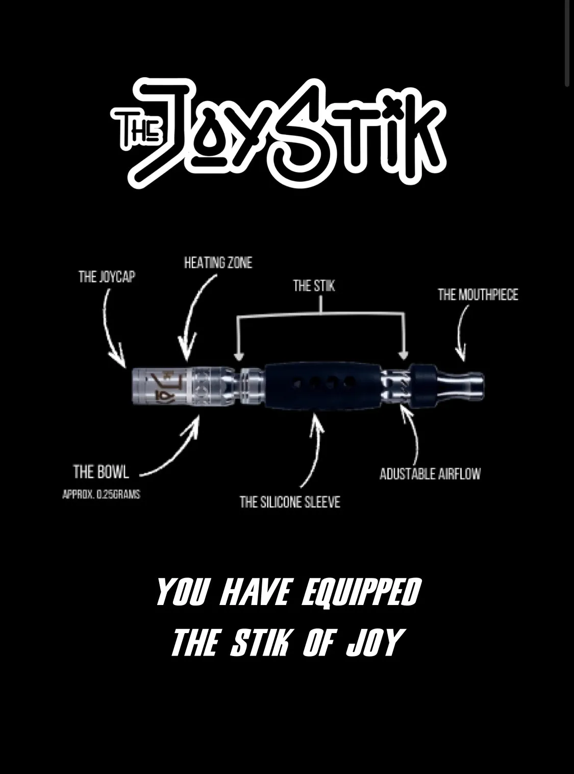Joystik Vaporizer gebraucht kaufen - Sonstiges / andere Marke Joystik (gut), Produktfoto 2