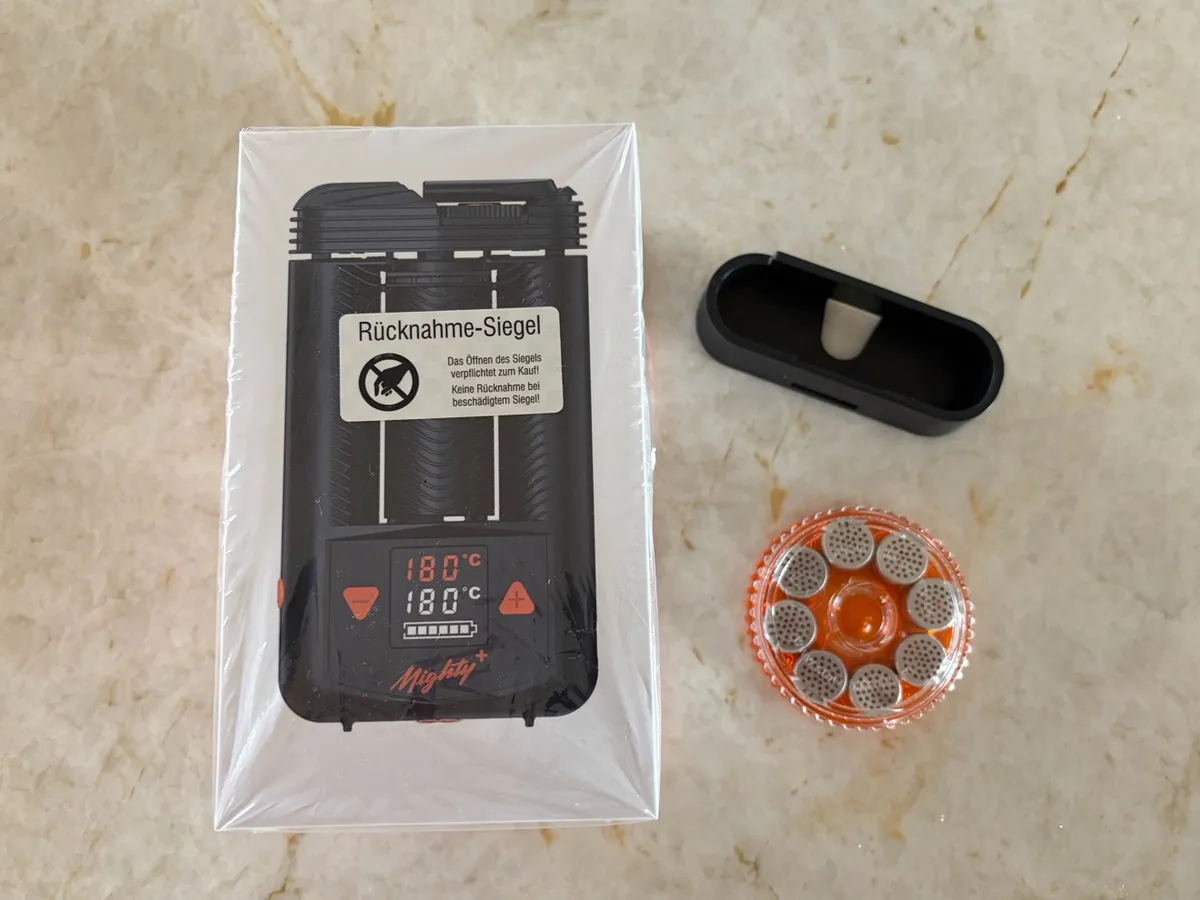 Storz & Bickel Mighty+ in Top Zustand, in OVP + Ersatzteile - Preview 2