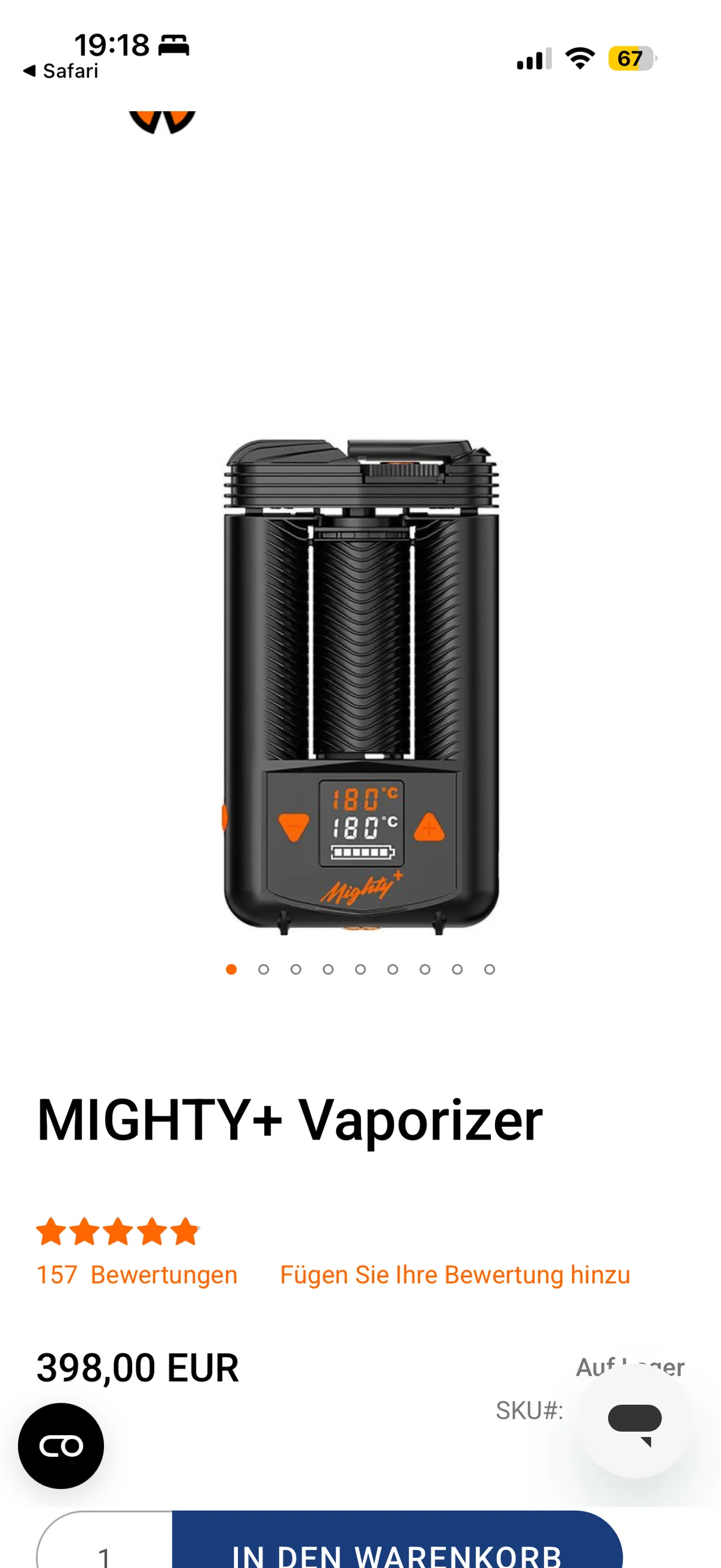 Mighty+ Vaporizer gebraucht kaufen - Storz & Bickel Mighty+ (gut), Produktfoto 2