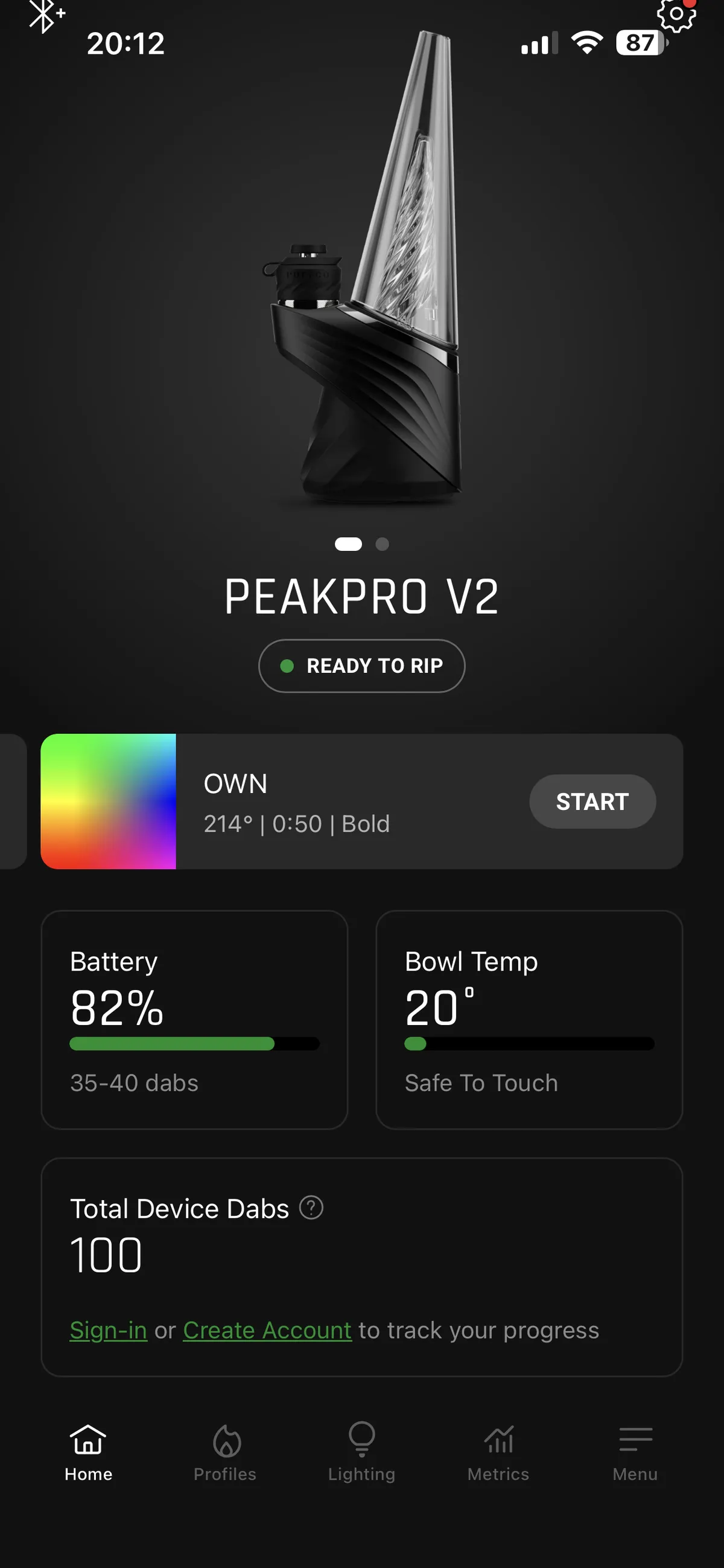 Peak Pro V2 Vaporizer gebraucht kaufen - Puffco Peak Pro V2 (wie neu), Produktfoto 5