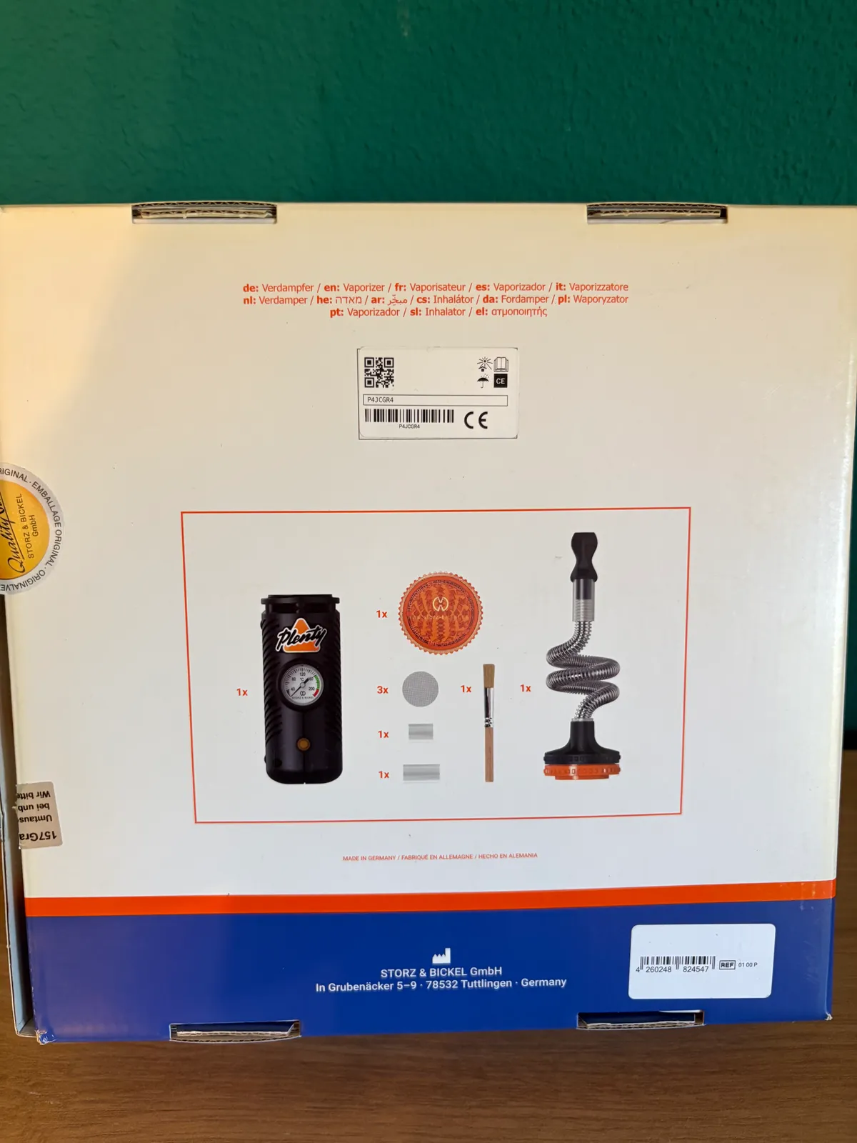 Plenty Vaporizer gebraucht kaufen - Storz & Bickel Plenty (wie neu), Produktfoto 2