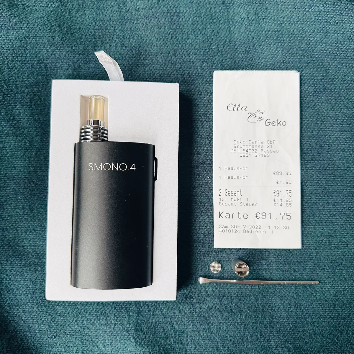 SMONO 4.4 Vaporizer gebraucht kaufen - Sonstiges / andere Marke SMONO 4.4 (gut), Produktfoto 6