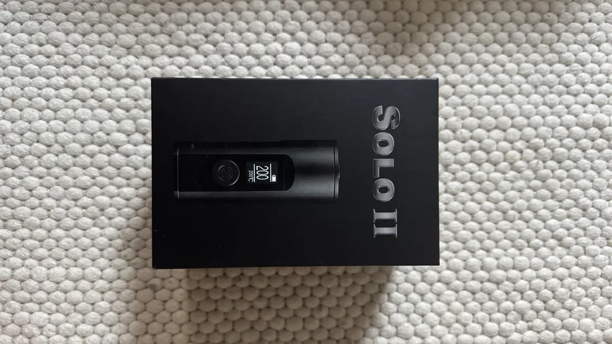 Solo 2 Vaporizer gebraucht kaufen | Arizer Solo 2 Bild 1 | VapoMarkt Solo 2 Vaporizer gebraucht kaufen - Arizer Solo 2 (wie neu), Produktfoto 1