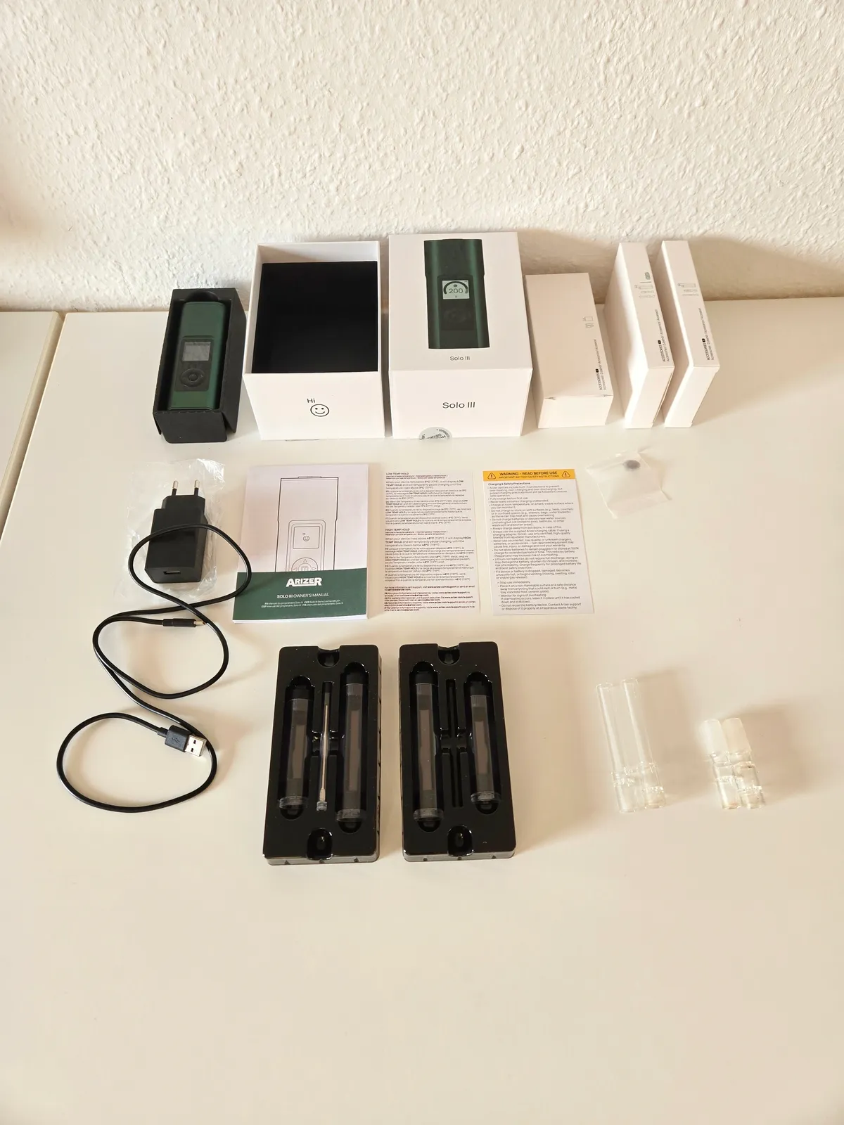 Solo 3 Vaporizer gebraucht kaufen - Arizer Solo 3 (wie neu), Produktfoto 2