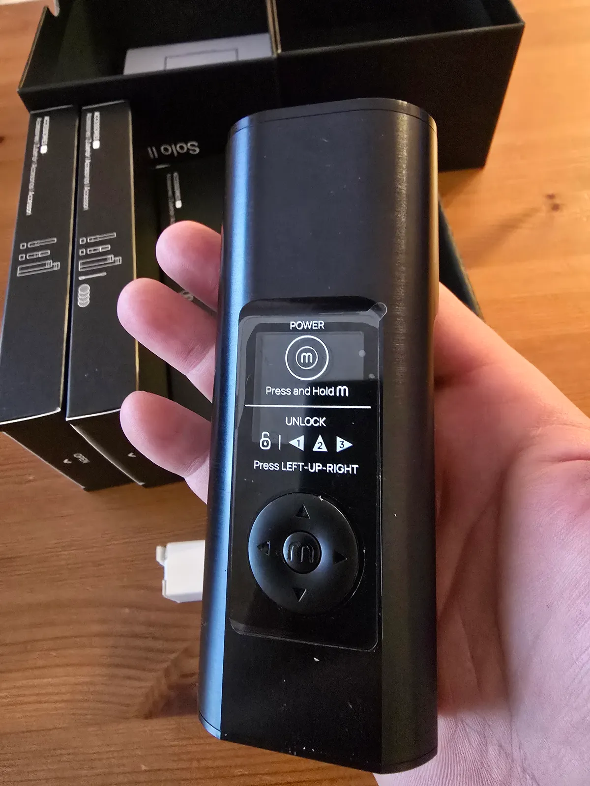 Solo 3 Vaporizer gebraucht kaufen - Arizer Solo 3 (wie neu), Produktfoto 2