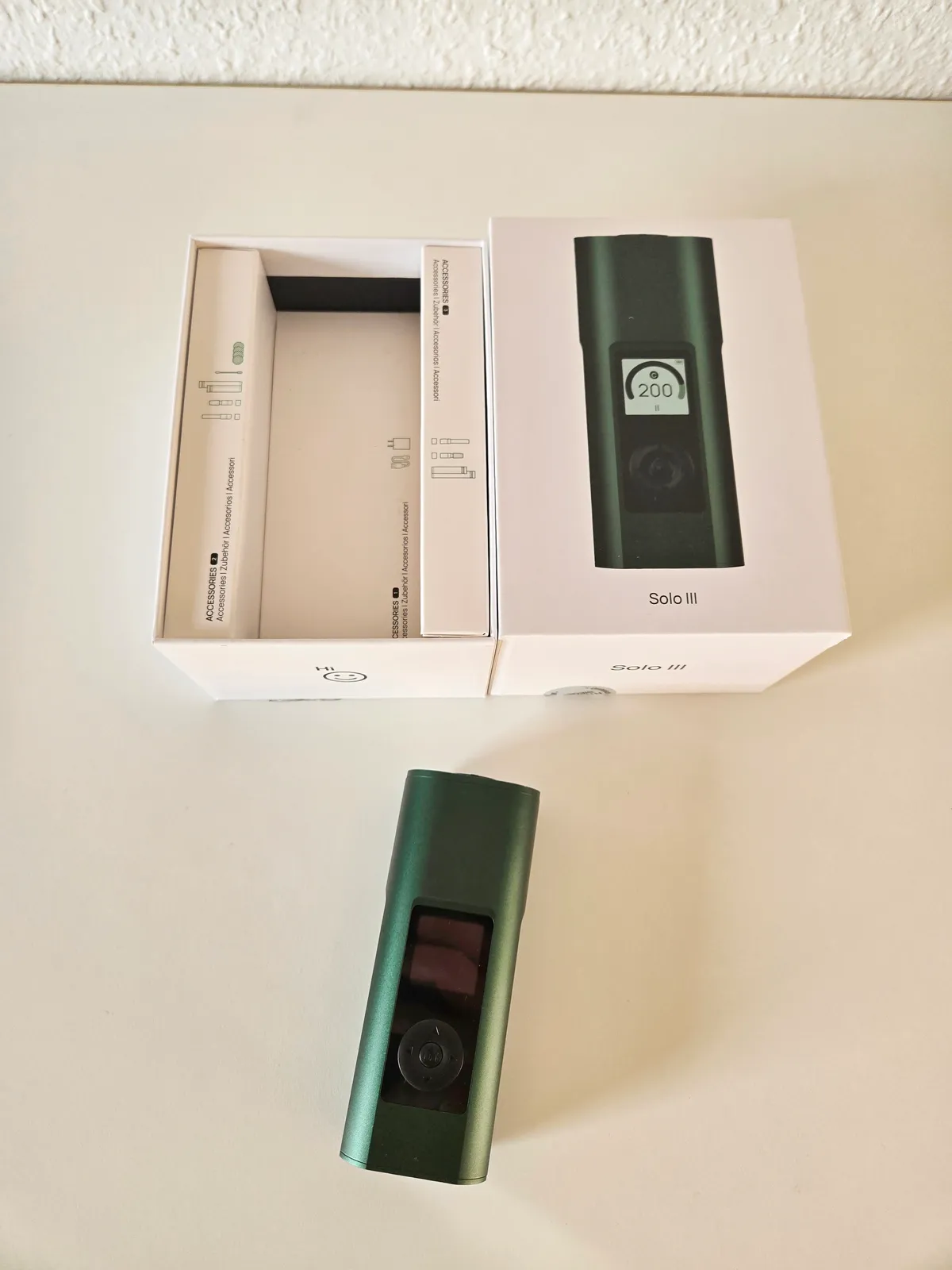 Solo 3 Vaporizer gebraucht kaufen - Arizer Solo 3 (wie neu), Produktfoto 5