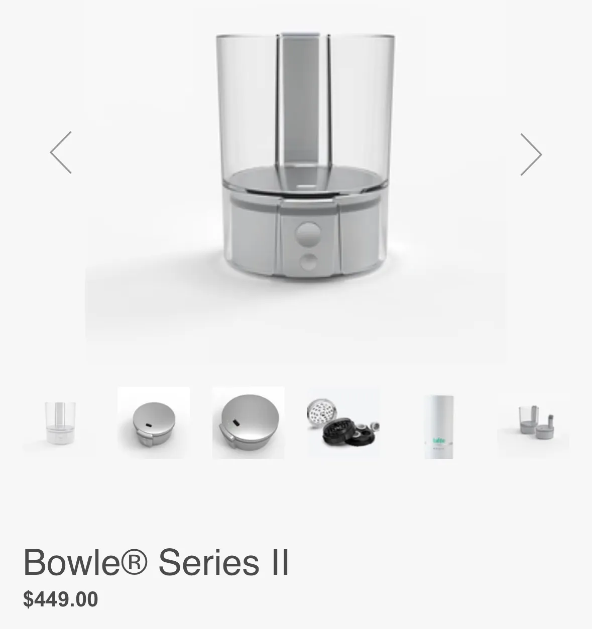 Tafée Bowle Series 2 Vaporizer neu kaufen - Sonstiges / andere Marke Tafée Bowle Series 2 (neu), Produktfoto 2