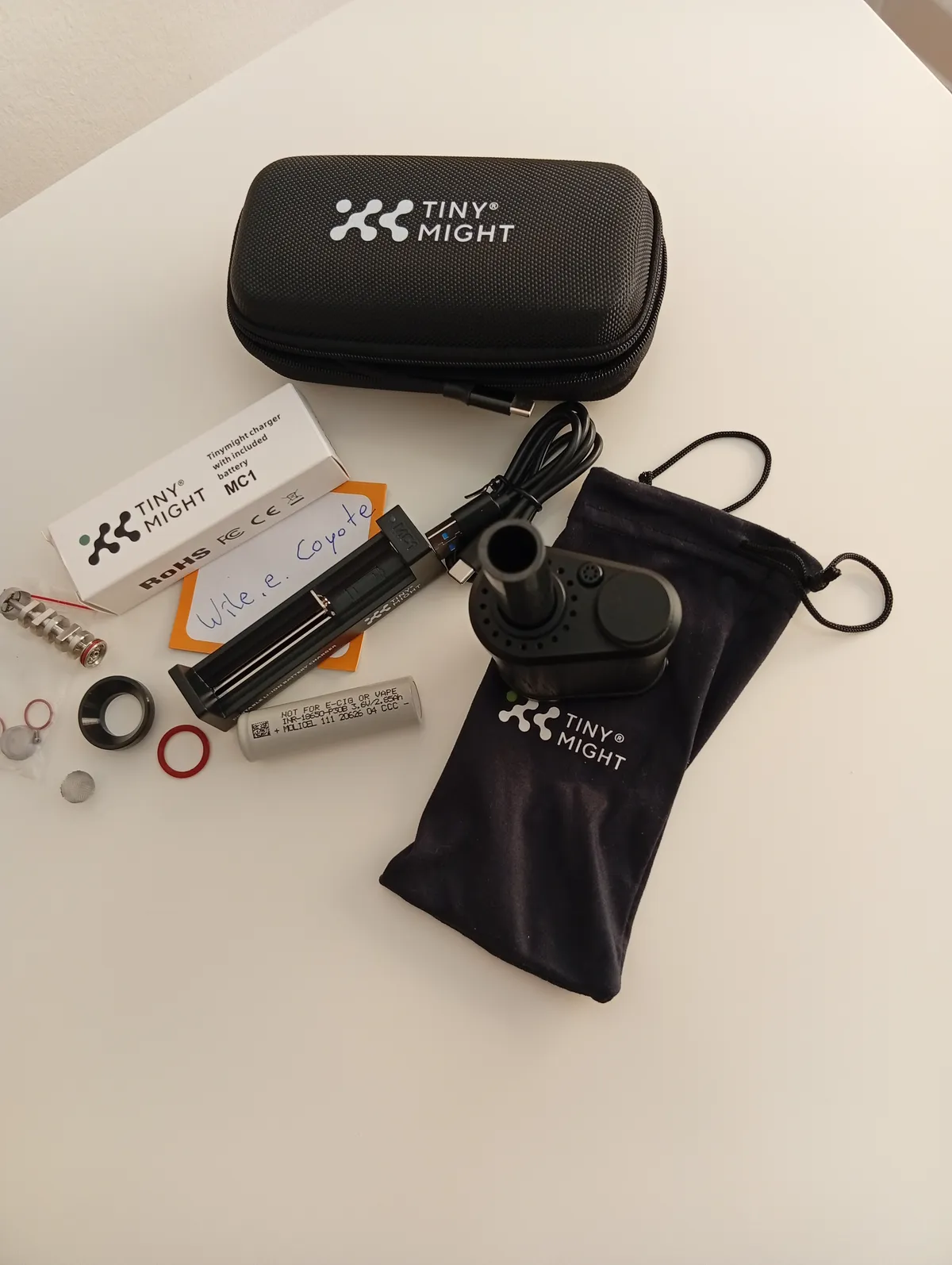 Tinymight 2All Black Vaporizer gebraucht kaufen - Tinymight 2All Black (wie neu), Produktfoto 2