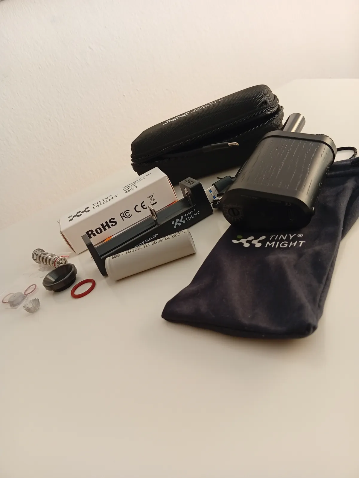 Tinymight 2All Black Vaporizer gebraucht kaufen - Tinymight 2All Black (wie neu), Produktfoto 3