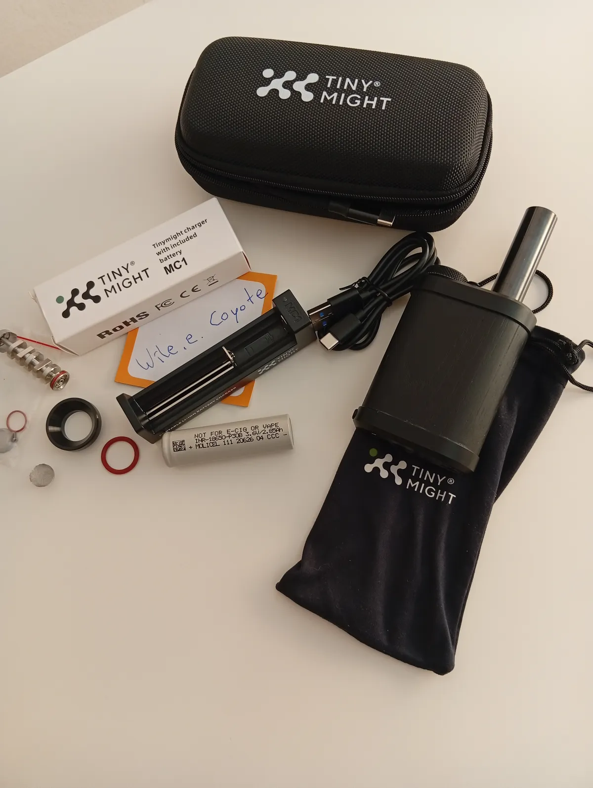 Tinymight 2All Black Vaporizer gebraucht kaufen - Tinymight 2All Black (wie neu), Produktfoto 4