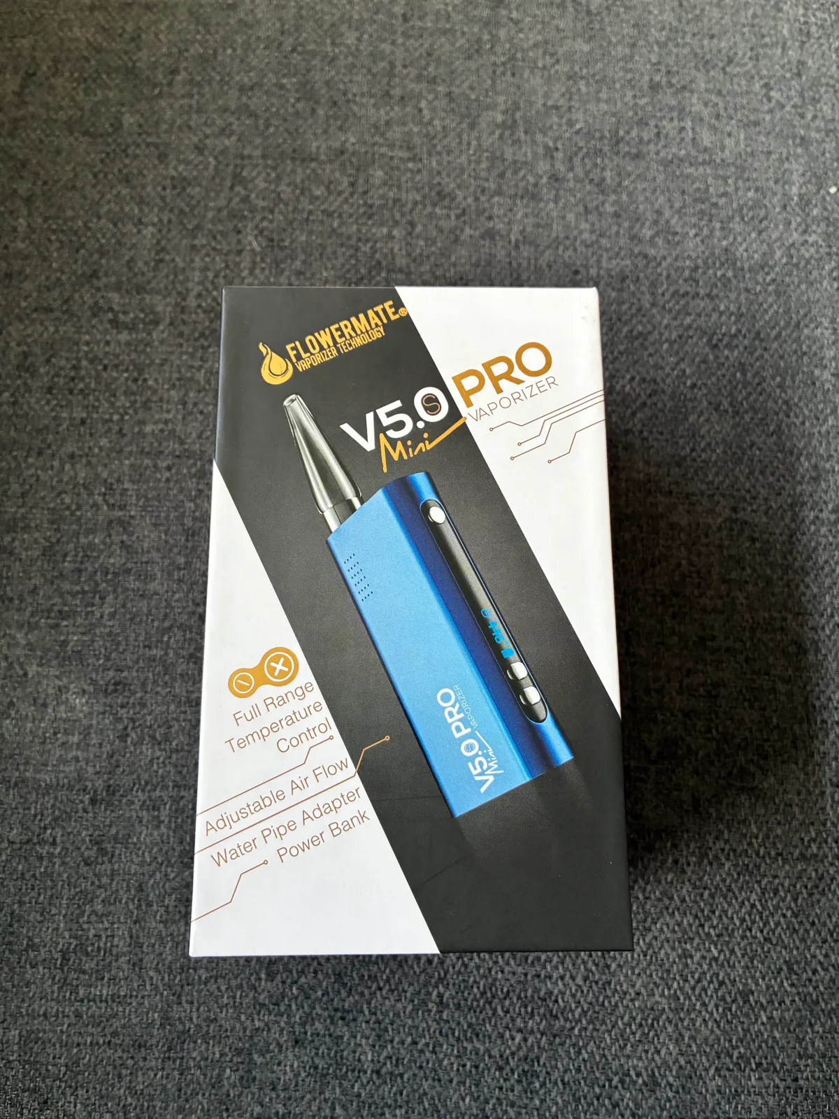 V5 Mini Pro Vaporizer gebraucht kaufen | FlowerMate V5 Mini Pro Bild 1 | VapoMarkt V5 Mini Pro Vaporizer gebraucht kaufen - FlowerMate V5 Mini Pro (wie neu), Produktfoto 1