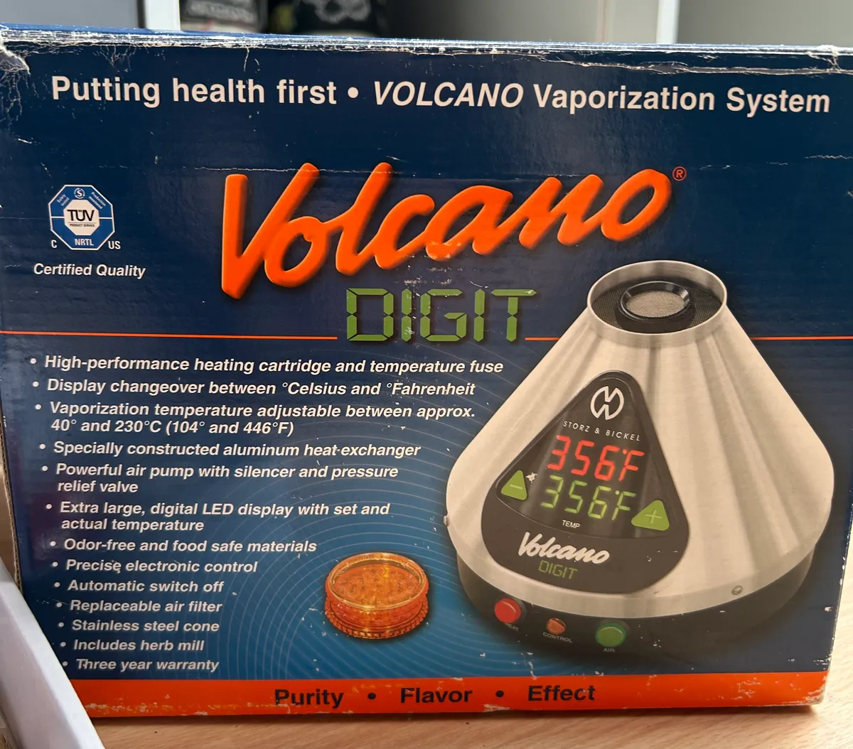 Volcano Digit Vaporizer gebraucht kaufen - Storz & Bickel Volcano Digit (gut), Produktfoto 3