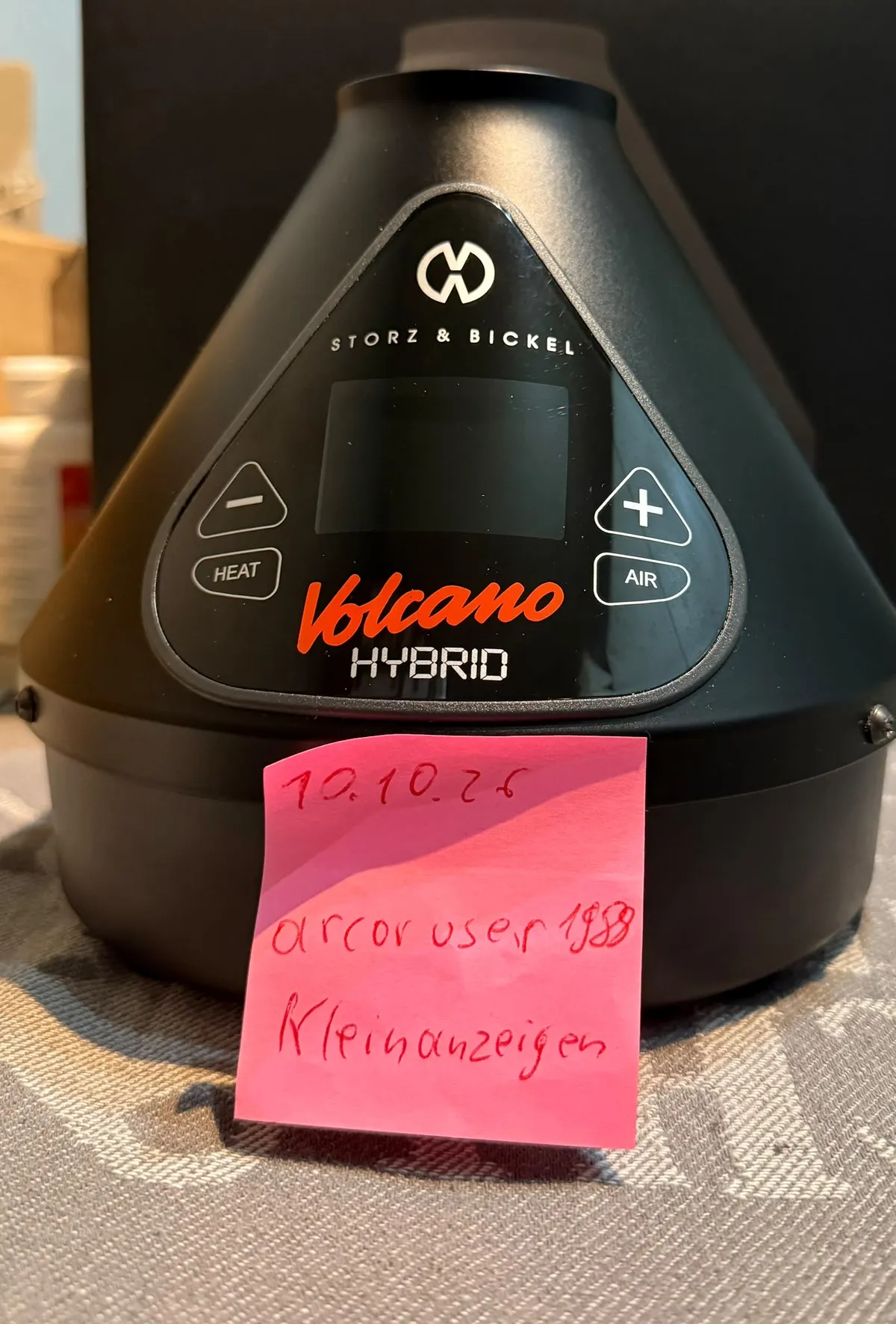 Volcano Hybrid Vaporizer gebraucht kaufen - Storz & Bickel Volcano Hybrid (wie neu), Produktfoto 2