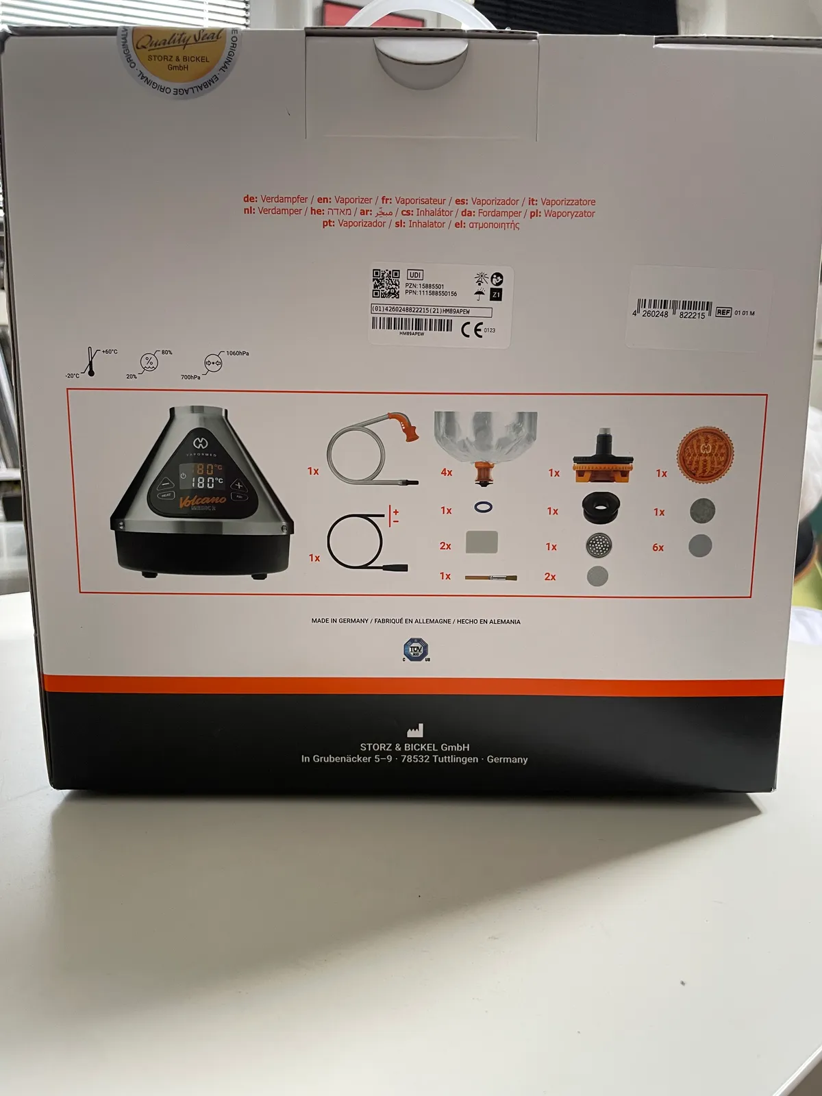Volcano Hybrid Vaporizer neu kaufen - Storz & Bickel Volcano Hybrid (neu), Produktfoto 4