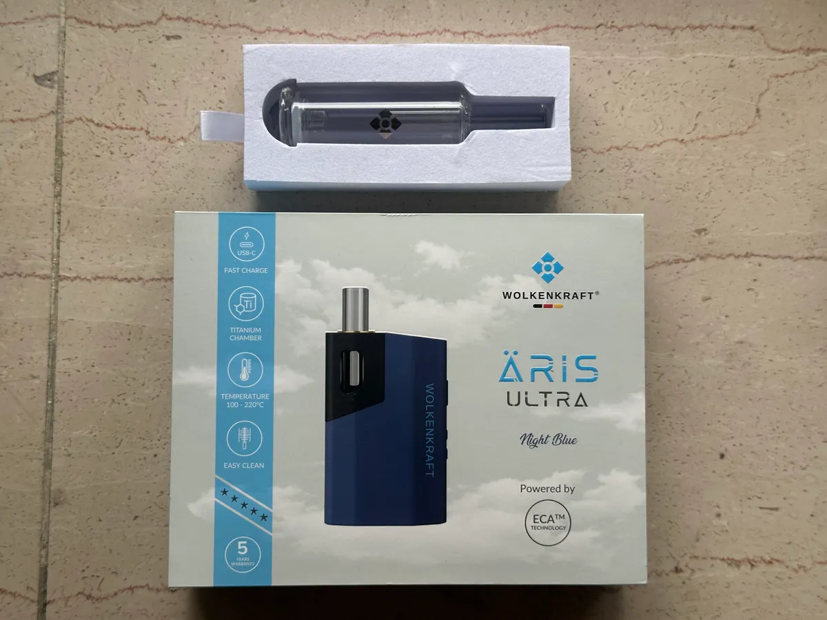 Wolkenkraft ÄRiS Ultra Vaporizer gebraucht kaufen | Wolkenkraft ÄRiS Ultra Bild 1 | VapoMarkt Wolkenkraft ÄRiS Ultra Vaporizer gebraucht kaufen - Wolkenkraft ÄRiS Ultra (wie neu), Produktfoto 1