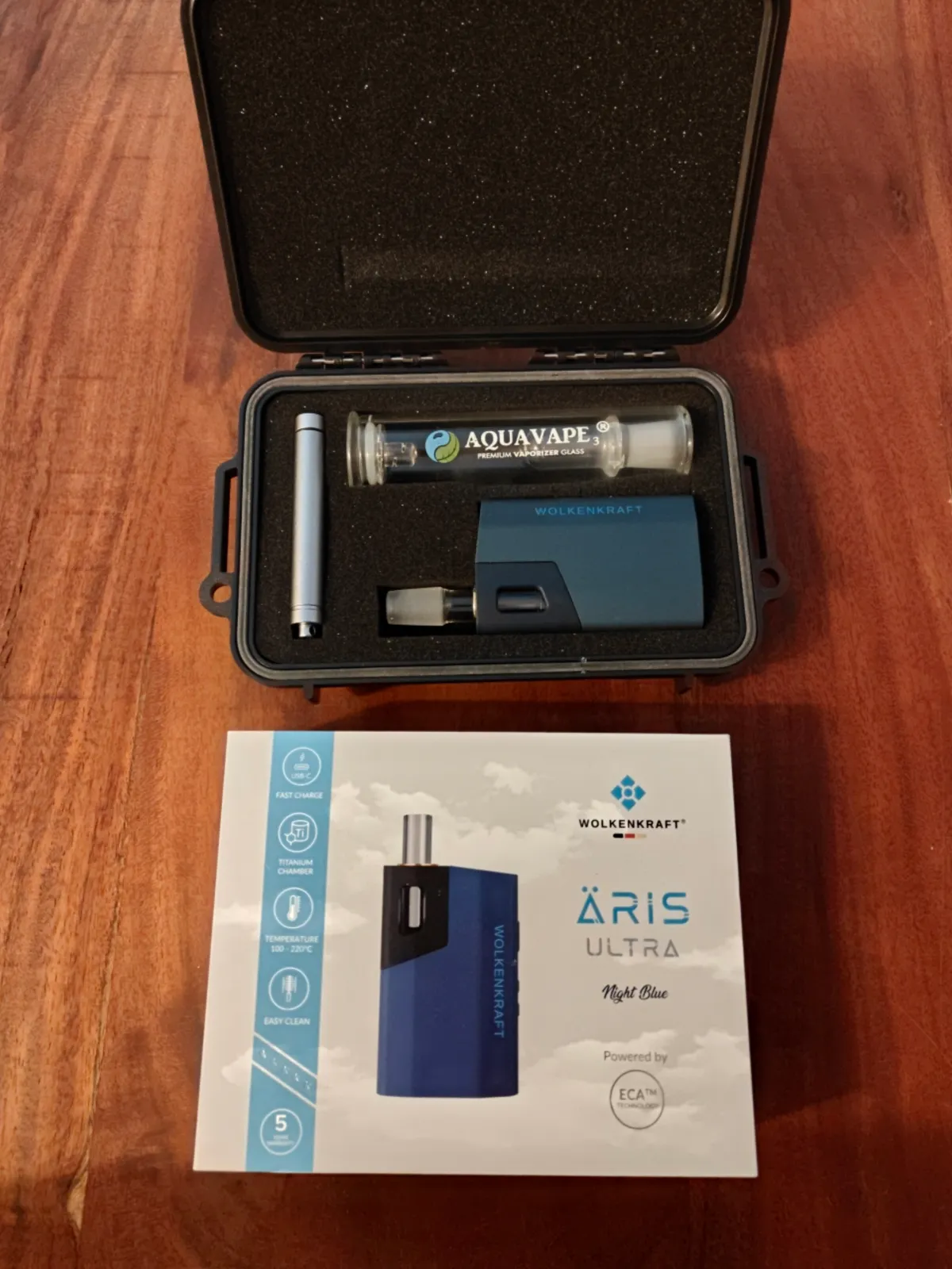 Wolkenkraft ÄRiS Ultra Vaporizer gebraucht kaufen | Wolkenkraft ÄRiS Ultra Bild 1 | VapoMarkt Wolkenkraft ÄRiS Ultra Vaporizer gebraucht kaufen - Wolkenkraft ÄRiS Ultra (gut), Produktfoto 1