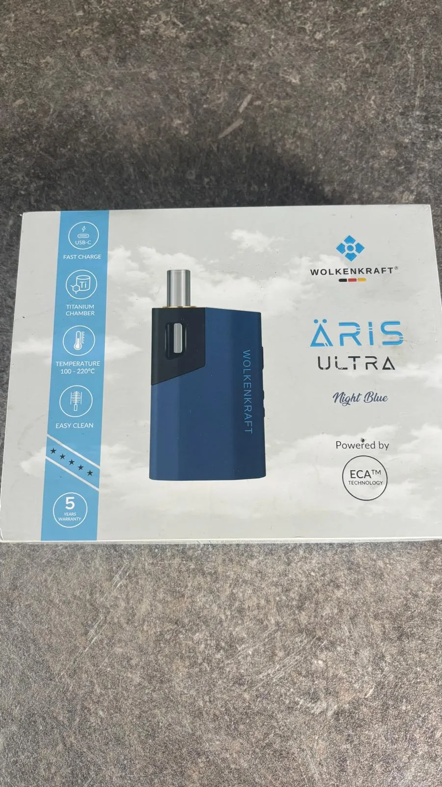 Wolkenkraft ÄRiS Ultra Vaporizer gebraucht kaufen - Wolkenkraft ÄRiS Ultra (wie neu), Produktfoto 2