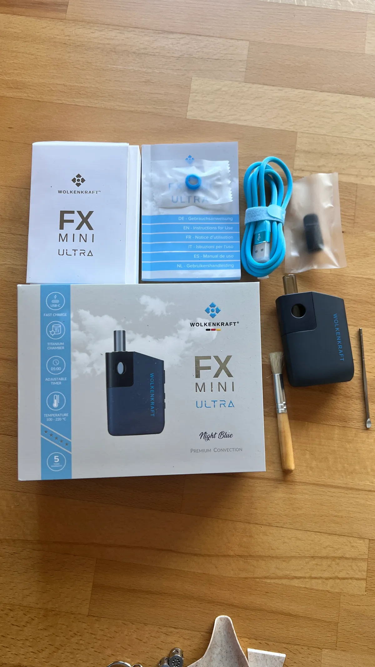 Wolkenkraft FX Mini Ultra Vaporizer gebraucht kaufen | Wolkenkraft FX Mini Ultra Bild 1 | VapoMarkt Wolkenkraft FX Mini Ultra Vaporizer gebraucht kaufen - Wolkenkraft FX Mini Ultra (wie neu), Produktfoto 1