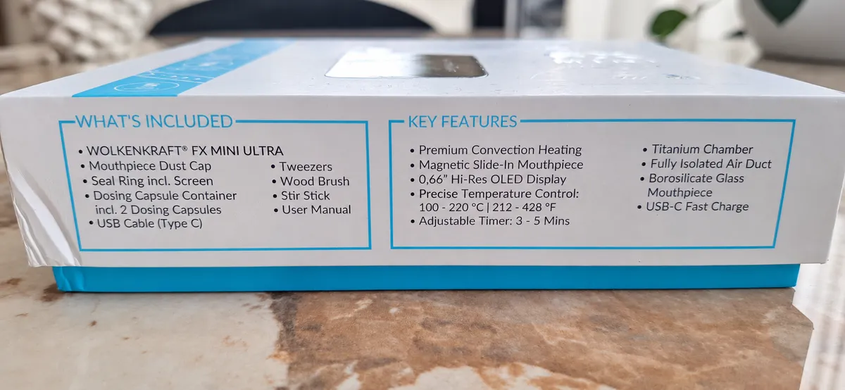 Wolkenkraft FX Mini Ultra Vaporizer gebraucht kaufen - Wolkenkraft FX Mini Ultra (wie neu), Produktfoto 3