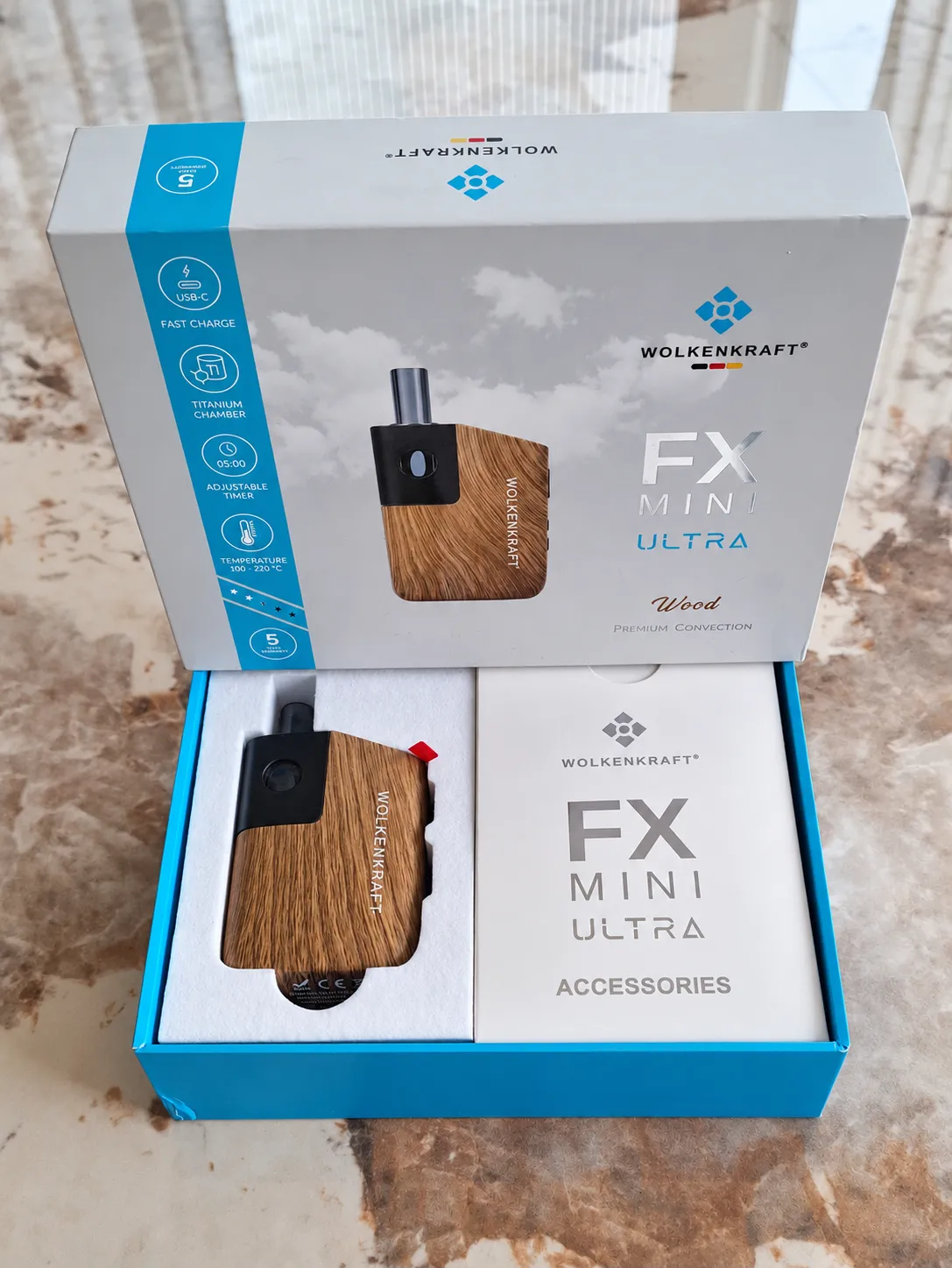 Wolkenkraft FX Mini Ultra Vaporizer gebraucht kaufen - Wolkenkraft FX Mini Ultra (wie neu), Produktfoto 6