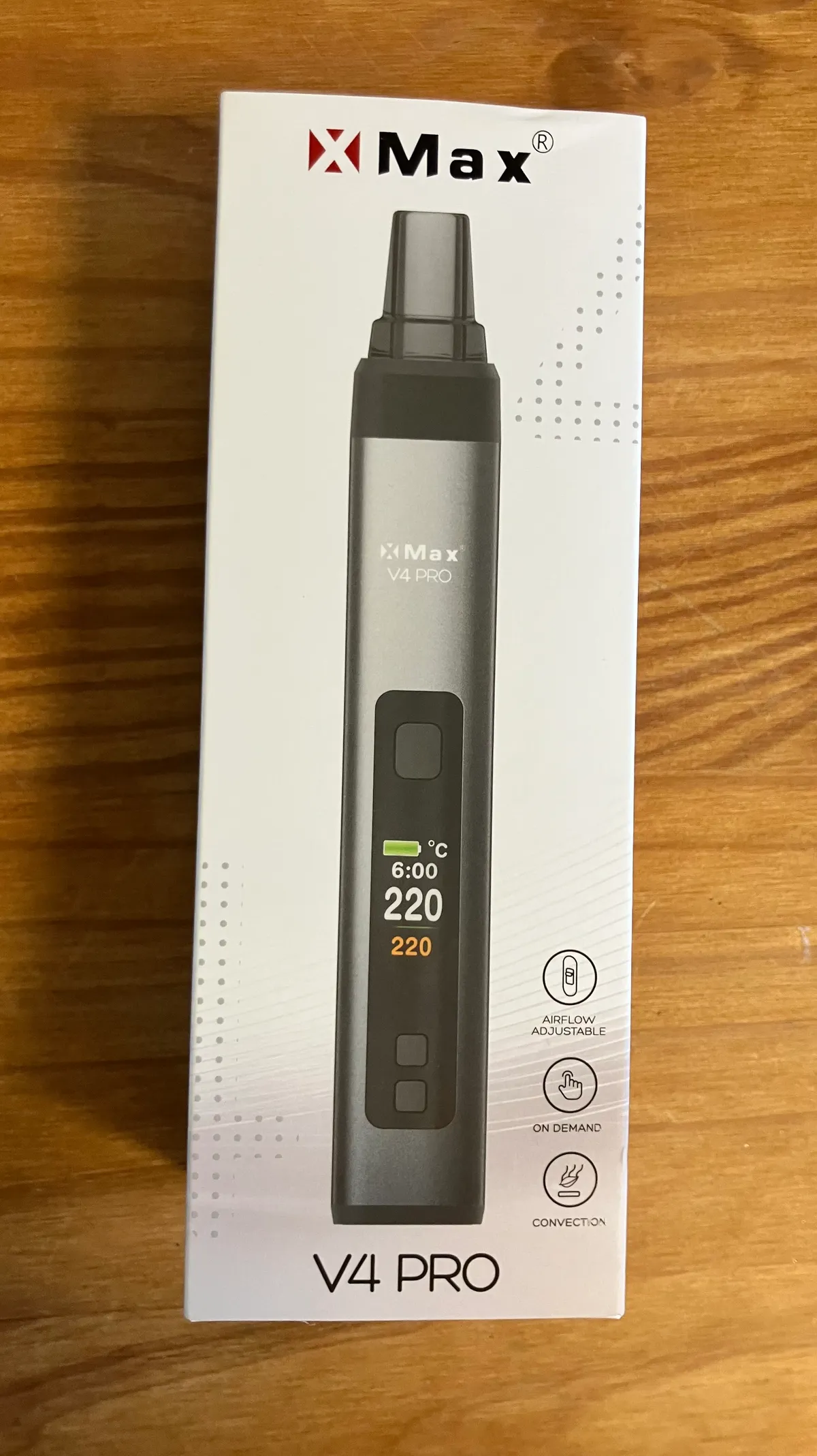 XMax V4 Pro Vaporizer gebraucht kaufen | Sonstiges / andere Marke XMax V4 Pro Bild 1 | VapoMarkt XMax V4 Pro Vaporizer gebraucht kaufen - Sonstiges / andere Marke XMax V4 Pro (wie neu), Produktfoto 1